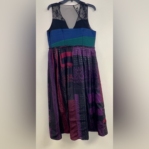 Anthropologie Niki Mahajan Montage Midi Dress - Picture 9 of 10